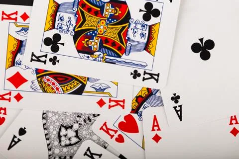 Playing cards Stock Photos