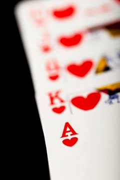 Playing cards Stock Photos