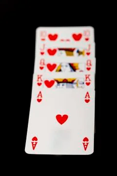 Playing cards Stock Photos