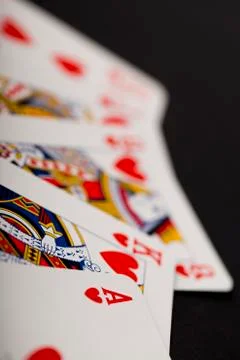 Playing cards Stock Photos