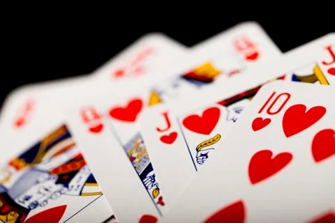 Playing cards Stock Photos