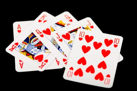Playing cards Stock Photos