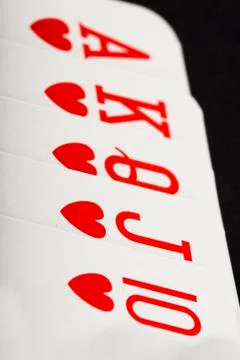 Playing cards Stock Photos