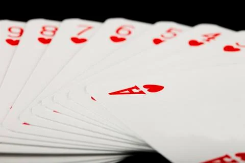 Playing cards Stock Photos