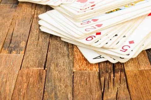 Playing cards Stock Photos