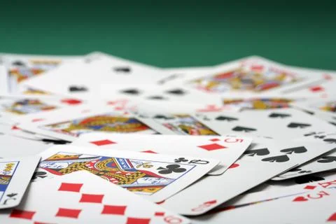 Playing cards Stock-Fotos