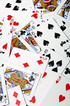 Playing cards Stock Photos