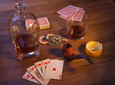 Playing cards Stock Photos