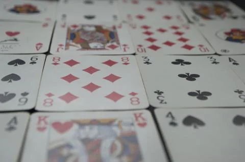 Playing cards Stock Photos