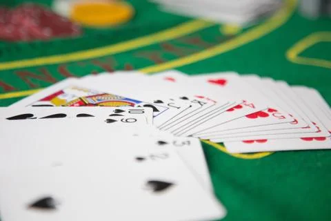Playing cards Stock Photos