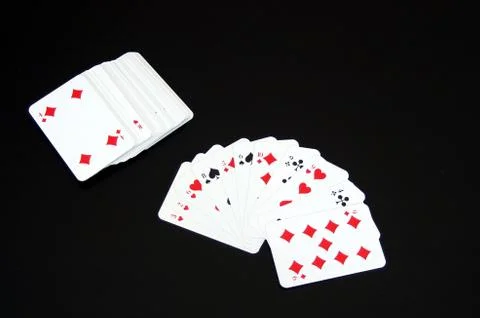 Playing cards Stock Photos