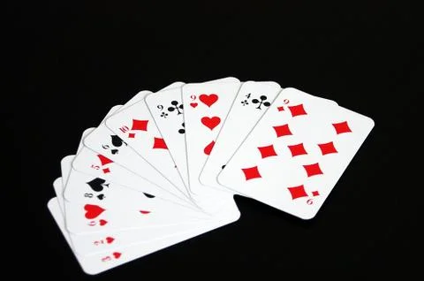 Playing cards Stock Photos