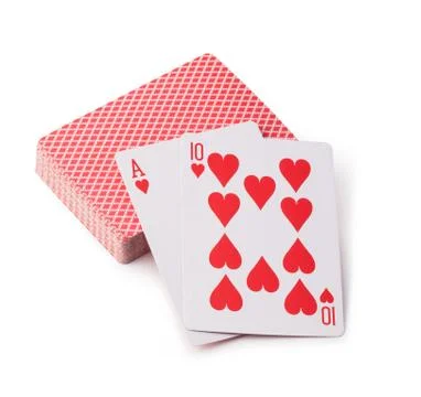 Playing cards Stock Photos