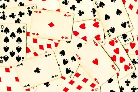 Playing cards Stock Photos