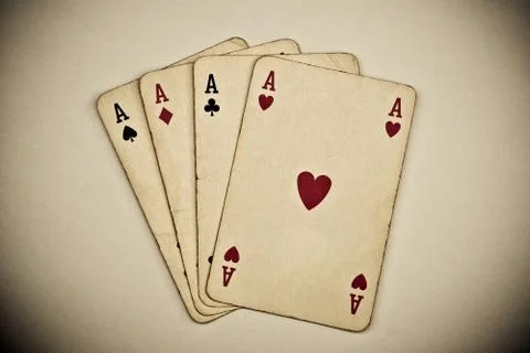 Playing cards Stock Photos