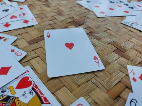 Playing cards Stock Photos