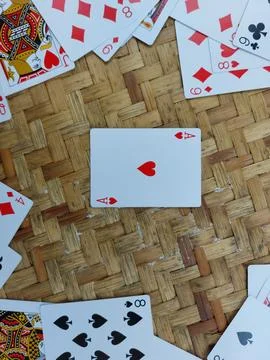 Playing cards Stock Photos