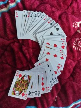Playing cards Stock Photos