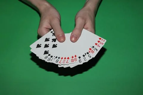 Playing cards 写真素材