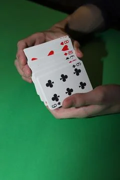 Playing cards Stockfoto's