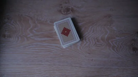 Playing cards shuffle Stock Footage 59779372