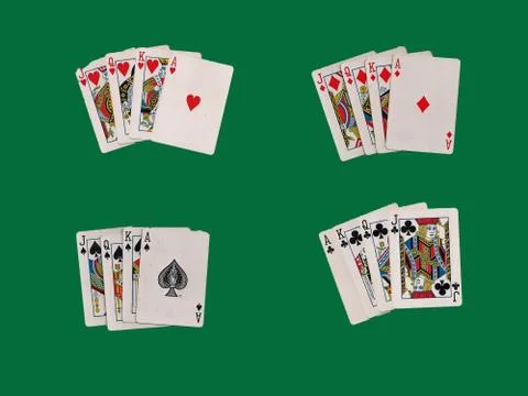Playing Cards Suits Stock Photos