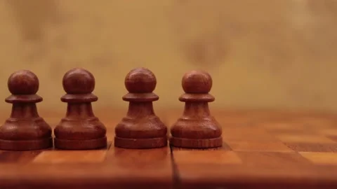 Playing chess Stock Footage 142791618