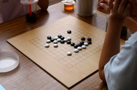 Playing chess Stock Photos