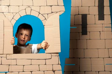 Playing child Stock Photos