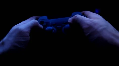 Playing With Controller Video stock 41313158