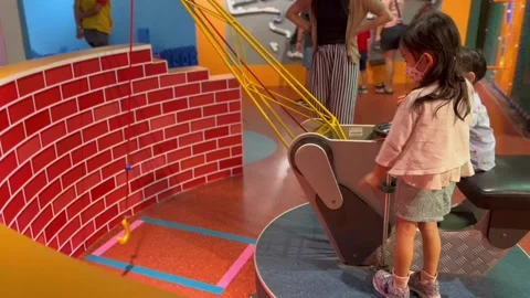 Playing crane model Stock Footage 175682765