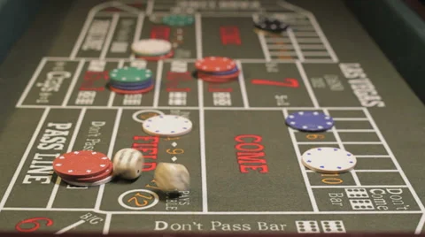 Playing Craps in Casino, medium Stock Footage 34627734