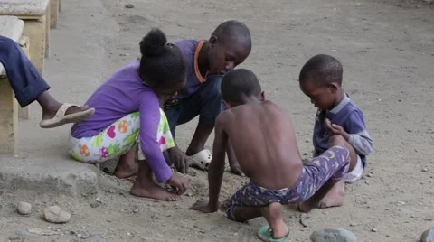 Playing in the Dirt Stock Footage 40591464