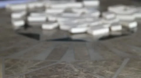 Playing dominoes Stock Footage 11428066