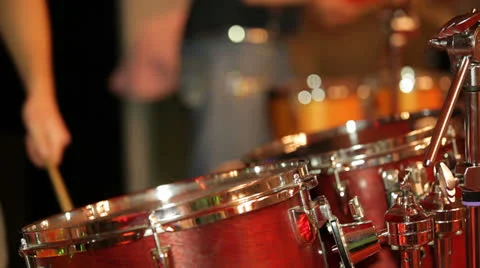 Playing drums Video stock 22915700