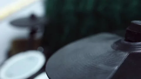 Playing drums Stock Footage 131232076