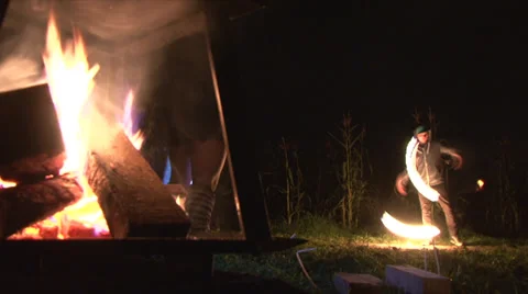 Playing with Fire Video stock 32285987