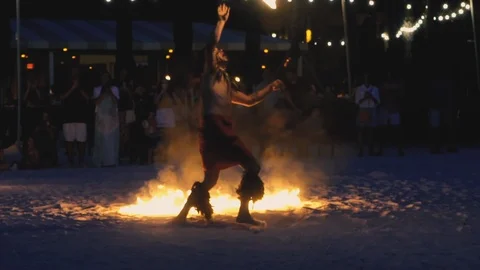 Playing With Fire-SloMo Video stock 89756692