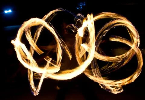 Playing with flame Stock Photos