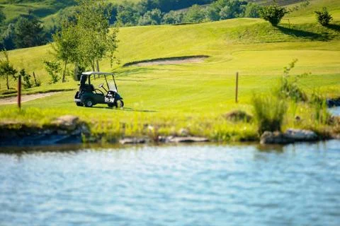 Playing Golf Stock Photos