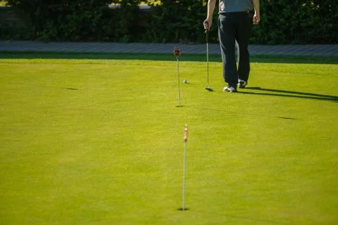 Playing Golf Stock Photos