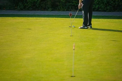 Playing Golf Stock Photos