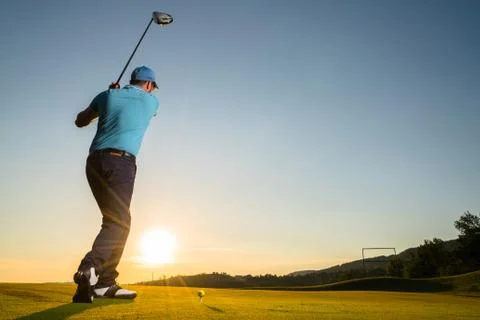 Playing Golf Stock Photos