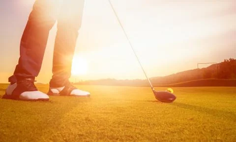 Playing Golf Stock Photos