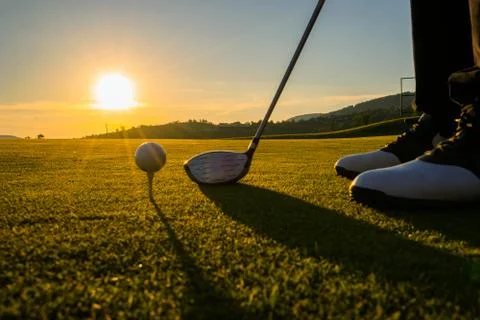 Playing Golf Stock Photos