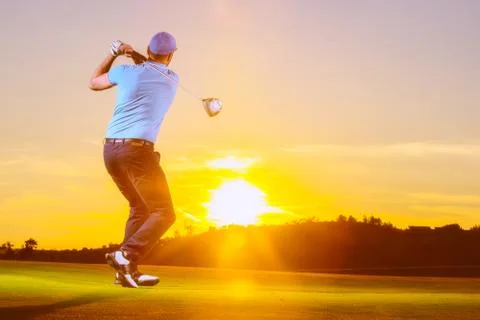 Playing Golf Stock Photos