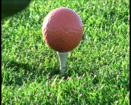 Playing golf V1 - PAL 스톡 동영상 12057368