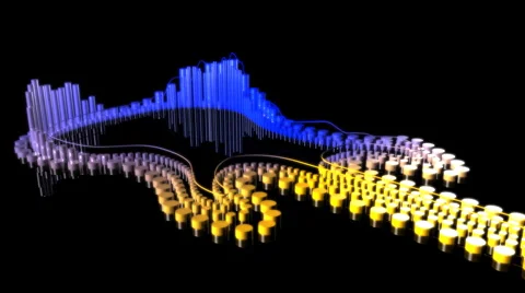 Playing Guitar - Equalizer 94 (HD) Stock Footage 1075130