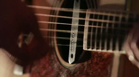 Playing Guitar Stock Footage 9257953