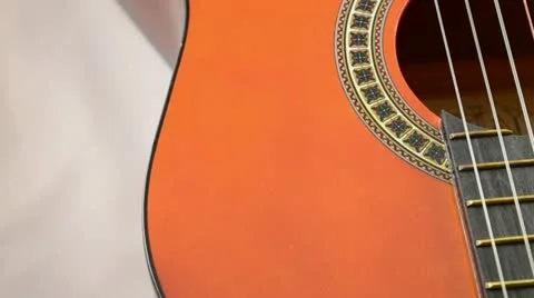 Playing the guitar Stock Footage 11132211